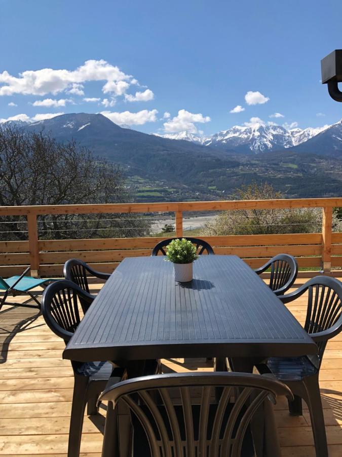 Chalet Avec Vue Lac Embrun Eksteriør bilde