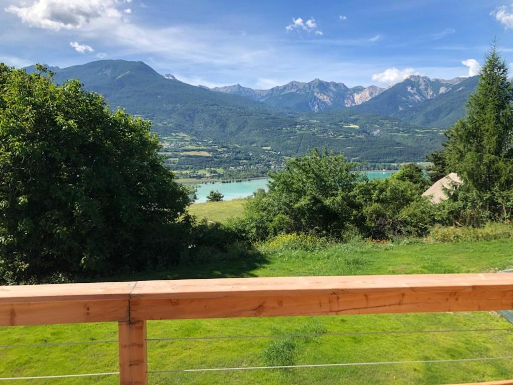 Chalet Avec Vue Lac Embrun Eksteriør bilde